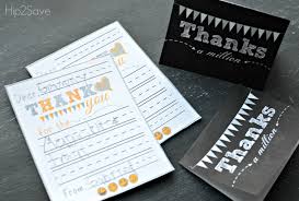 Free Printable Thank You Cards – Hip2Save