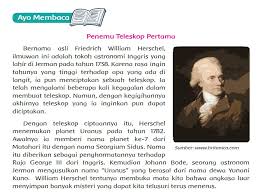 Jawaban tugas halaman 153 buku bahasa indonesia kelas 11 edisirevisi berikut ini adalah jawaban tugas halaman 153 buku bahasa indonesia kelas 11 edisirevisi yang bisa anda download secara gratis di website kami. Penemu Teleskop Pertama Kelas 6 Tema 9 Hal 150 157