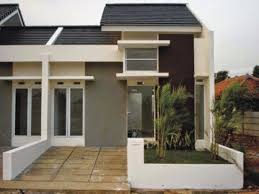 Pada desain rumah minimalis ini, yang dibangun adalah sebagian lahannya dengan ukuran bangunan 6 m x 12,5 m. 64 Desain Rumah Minimalis Cluster Desain Rumah Minimalis Terbaru