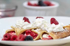 Raspberry Creme Crepes Mama Needs Cake Raspberries Cream Crepes