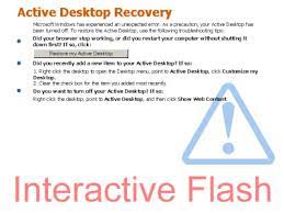Active Desktop Recovery By Johnsu On Deviantart