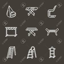 The image can be easily used for any free creative project. Items And Furniture For Laundry Clothes Rack Ironing Board Royalty Free Cliparts Vectors And Stock Illustration Image 47382237
