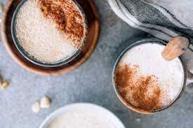 Jura, capresso, rancilio, la pavoni Sugar Free Vegan Almond Milk Latte Hot Iced Coffee Nutriciously
