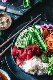 Vegane Poke Bowl Eat This Foodblog Vegane Rezepte Stories Rezept Rezepte Vegane Rezepte Essen