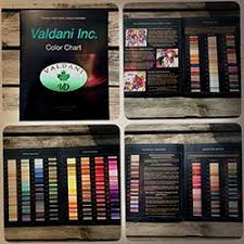 Valdani Actual Threads Color Chart 197 Colors Special Offer