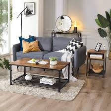The top of this living room coffee table lifts up and forward creating a multipurpose work surface so you can work from home, surf the web, or eat a snack while relaxing on your couch. Loon Peak Krantz 2 Piece Coffee Table Set Reviews Wayfair