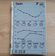 Vendredi 16 octobre à 22:32 pleine lune : Esp8266 Weather Station With E Paper Display Esp8266 Wifi Arduino Projekte Wetterstationen