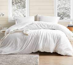 For a touch of luxury, try a goose down duvet which can be extra soft and comforting, a feather filling is still lightweight and efficient when it comes. Soft Plush King Oversized Bedding Coma Inducer Wait Oh What Farmhouse White Machine Washable King Extra Large Duvet Cover