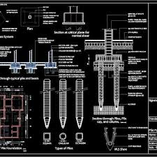 Also, the layout comes with an extensive range of color schemes, google fonts, and other graphics. Pile Foundation System With Pile Reinforcement Details Diffrent Types Of Pile And The Pile Shoe Cap Desig Building Foundation Civil Engineering Design Autocad