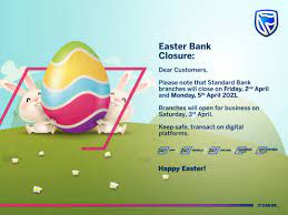 This saturday, describe your dreams in three words? Standard Bank Malawi On Twitter Dear Valued Customers Please Take Note Of The Below Notice For Our Easter Working Hours Remember To Make Use Of Our Digital Platforms This Holiday Stay Safe