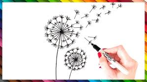 This empowers people to learn from each other and to better understand the world. How To Draw A Dandelion Step By Step Dandelion Drawing Easy Youtube