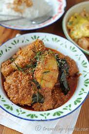 Rendang Ayam Chicken Rendang Travellingfoodies Spicy Recipes Malay Food Curry Recipes