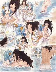 levy mcgarden and gajeel redfox (fairy tail) drawn by rusky | Danbooru