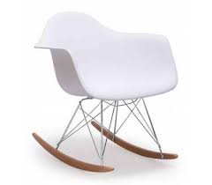 White Bucket Seat Modern Rocking Chair Rocket White Modern Rocking Chair A Hybrid Of Traditional And F Modern Rocking Chair White Rocking Chairs Rocket Chair
