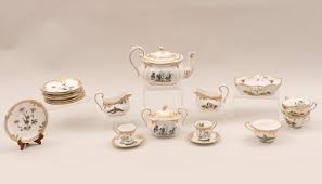 Spode collections and patterns home page from oxford floral co. Lot Spode Stafford Flowers Tea Service
