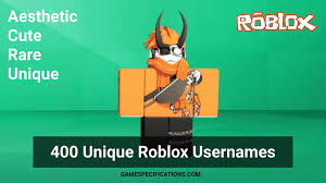 Roblox username ideas roblox username limits & restrictions how to check if a roblox username is not taken how to change your roblox username how to get more robux to buy a new aesthetic username? List Of 500 Roblox Usernames Cute Aesthetic Rare And Unique Game Specifications
