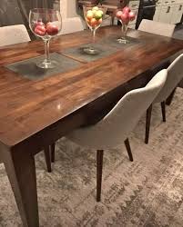 Wood Dining Table With Slate Inserts From World Market 388 40x84x34 Https Www Facebook Com Marketplace It World Market Dining Table Dining Table Dining