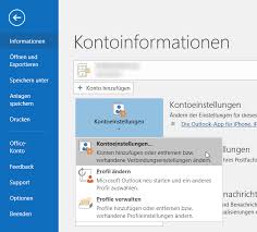 Outlook 2016 synchronisiert sich mit ihrem gmx postfach. Outlook Standard Postfach Zum Versenden Von Emails Andern Anuschka Schwed