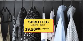 Faire le meilleur choix est assez compliqué, donc n'hésitez pas à lire les avis de vous doutez pour choisir train bois ikea et hésitez entre trois ou quatre modèles ? Ikea Maroc Promotion Sur Les Cintres Spruttig De Vetements Promotion Au Maroc