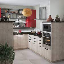 A leroy merlin pode ajudar você em todas as etapas de sua obra. Cuisine Bois Avec Des Etageres Ouvertes Leroy Merlin