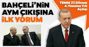Son Dakika Baskan Recep Tayyip Erdogan Dan Bahceli Nin Aym Cikisi Ile Ilgili Ilk Yorum Son Dakika Haberler