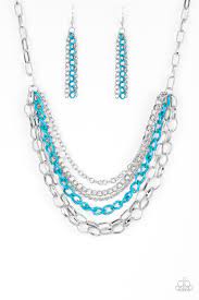 Lead And Nickel Free Necklace And Earring Set Only 5 Plus Tax And Shipping Delicate Silver Necklace Paparazzi Accessories Necklace Earring Set
