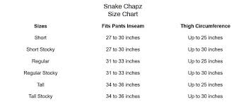 Khaki Tan Snake Chapz