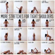 Nother Amazing Tutorial By Miz Liz This Is The Antidote For Sitting At A Desk All Day Or Staring At Our Phone Easy Yoga Workouts Yoga Shoulder Yoga Help