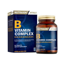 No artificial flavors · no preservatives · gluten free Nutraxin B Vitamin Complex 60 Tablets In Pakistan