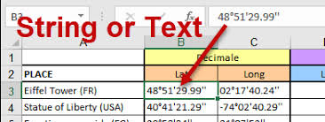 Just separate the degrees from minutes and seconds with a space like this: How To Convert Coordinates Latitude And Longitude With Excel