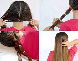 I Don T Know About You Guys But I Love The Look Of Straight Hair But I Definitely Don T Wa Hair Without Heat Straighten Hair Without Heat Straight Hairstyles