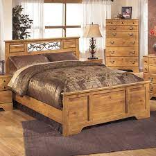 Signature Design By Ashley Bittersweet Queen Size Panel Bed 549 Liked On Polyvore Featuring Home Furnitu Rustic Bedroom Sets Bedroom Sets Queen Panel Bed
