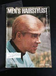 Men S Hairstylist Barbering Journal Magazine June 1968 Etsy Hair Stylist Male Magazine Hair Magazine