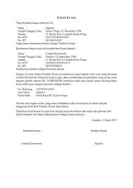 Contoh surat perjanjian hutang sebuah surat dalam perjanjian sangat di pentingkan untuk menjaga . Contoh Surat Pencabutan Kuasa Tanda Tangan Bank Contoh Surat