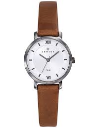 Le mouvement vous retrouvez un mouvement à remontage automatique pour équiper cette montre à coeur ouvert. Montre Femme Certus Cuir Marron Moyen 644434