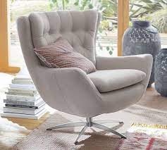 Wells Tufted Upholstered Swivel Armchair Furniture Swivel Armchair Living Room Chairs