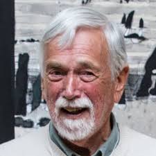 Arts educator Eric Newton Atkinson painted abstract landscapes into his 90s 