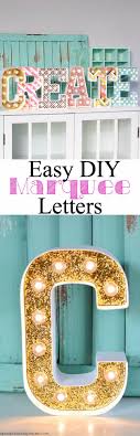 And then inspiration hit in the form of gold leaf wall letters, check out my diy to create your own. 50 Diy Signs And Letter Crafts For Wall Decor