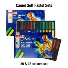 But oil pastels wont become so dry.and it behaves similar like oil paint. Camel Soft Pastel Sets Of 20 36 Sitaram Stationers