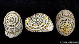 Mandala rock painting for beginners. Mandala Rock Painting Hack For Beginners How To Do Lined Mandala Designs Step By Step Youtube