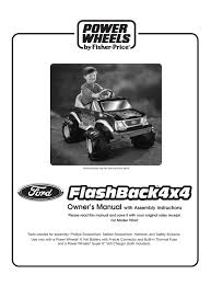 Maybe you would like to learn more about one of these? Fisher Price Ford Flash Back 4x4 Tru 75547 User Manual Manualzz