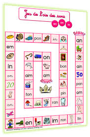 Epingle Par Jo Ma Sur Pedago Jeu De L Oie Jeux De Francais Phonetique Francaise