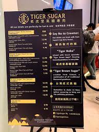 The brown sugar boba milk, an instagrammable concoction which has fresh full cream milk poured into a plastic cup coated with brown sugar syrup. Tiger Sugar Pavilion Kl Vs The Alley Brown Sugar Boba Milk Hype Malaysian Flavours