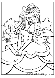 By best coloring pagesaugust 21st 2013. Barbie Coloring Pages All New And Updated For 2021