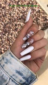 20 Great Ideas How To Make Acrylic Nails By Yourself 1 Nailarts Acrlicnail Winter Nails Acrylic Simple Acrylic Nails Blue Acrylic Nails