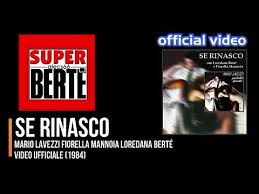 Con loredana bertè non c'è stato solo un sodalizio artistico perché siamo stati anche fidanzati. Loredana Berte Mario Lavezzi Fiorella Mannoia Se Rinasco Video Ufficiale 1984 Youtube