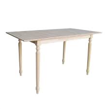 Our unfinished table parts are made by the amish in a small wood shop near lancaster, pennsylvania. International Concepts Unfinished Turned Leg Counter Height Dining Table K T32x 336t