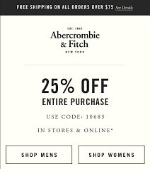 Pinned October 30th 25 Off At Abercrombie Fitch Or Online Via Promo Code 10685 Coupon Via The Coupons App Coupons Coupon Apps Coding