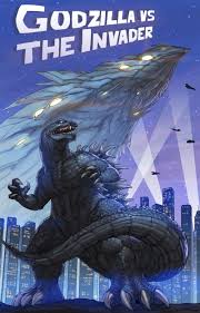 Godzilla Vs The Invader By Blackmyst On Deviantart Godzilla Godzilla Vs Kaiju