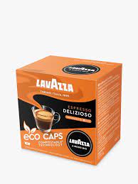 Lavazza Delizioso A Modo Mio Espresso Eco Capsules Pack Of 16 Lavazza Espresso Lavazza Coffee